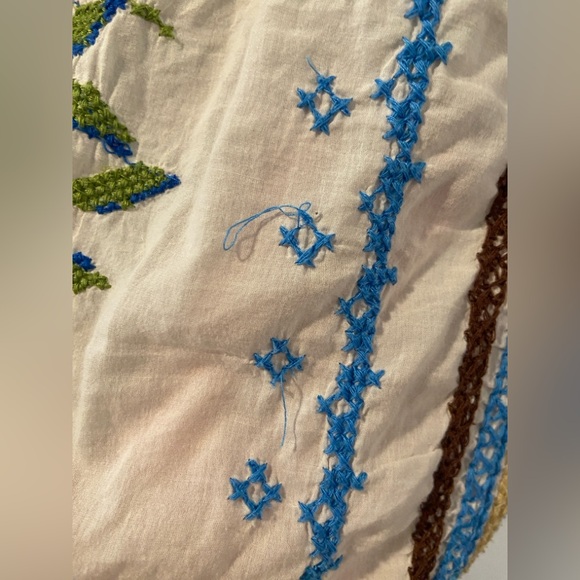 Farm Rio Men’s Tropical Cross Stitch Shirt - Picture 10 of 11